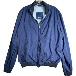 Manto HydroPro Deck Zip Bomber Jacket Navy Men's 54 Lined Stretch Italy